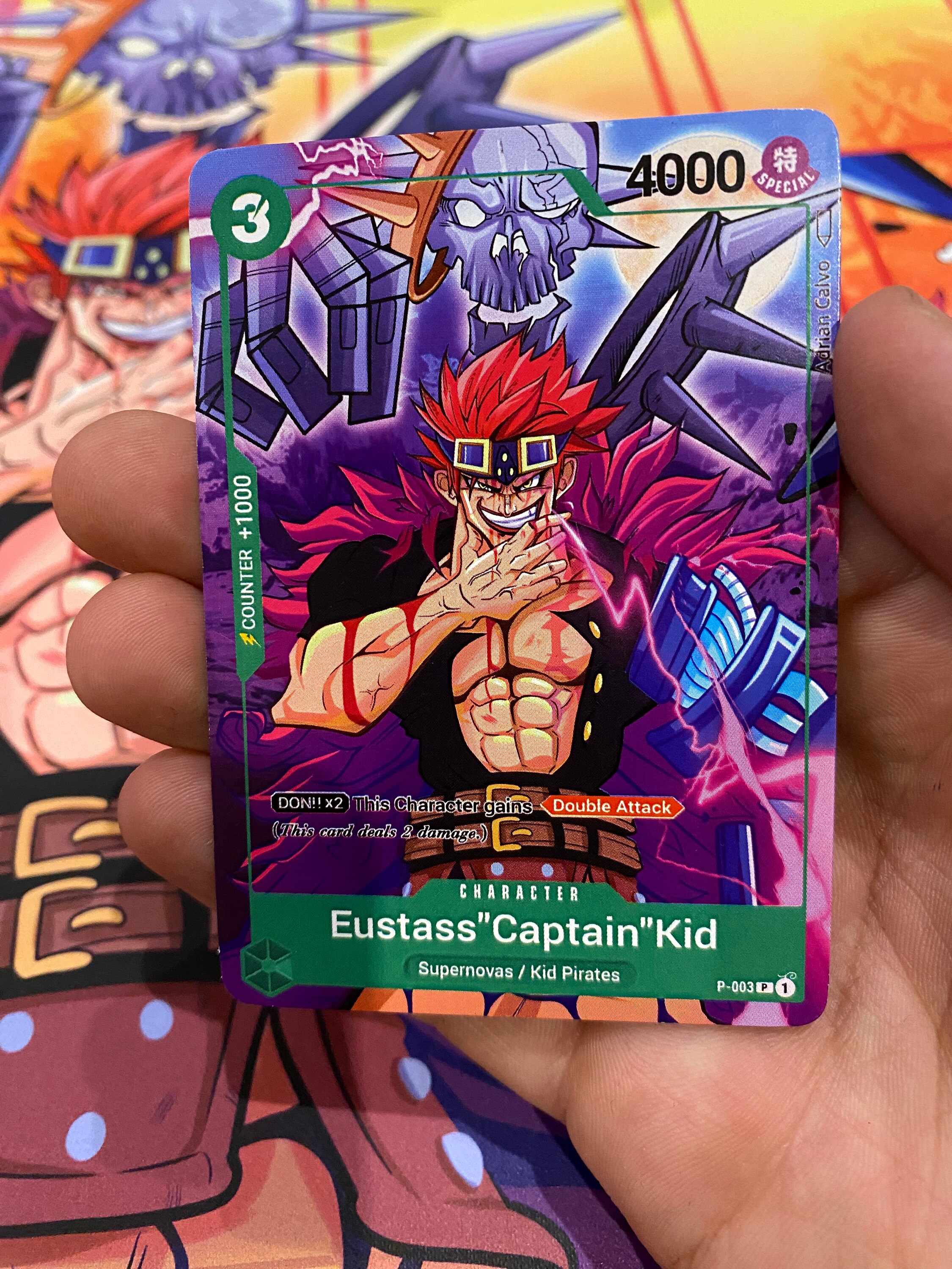 Custom Card Eustass Captain Kid / TCG / Character 