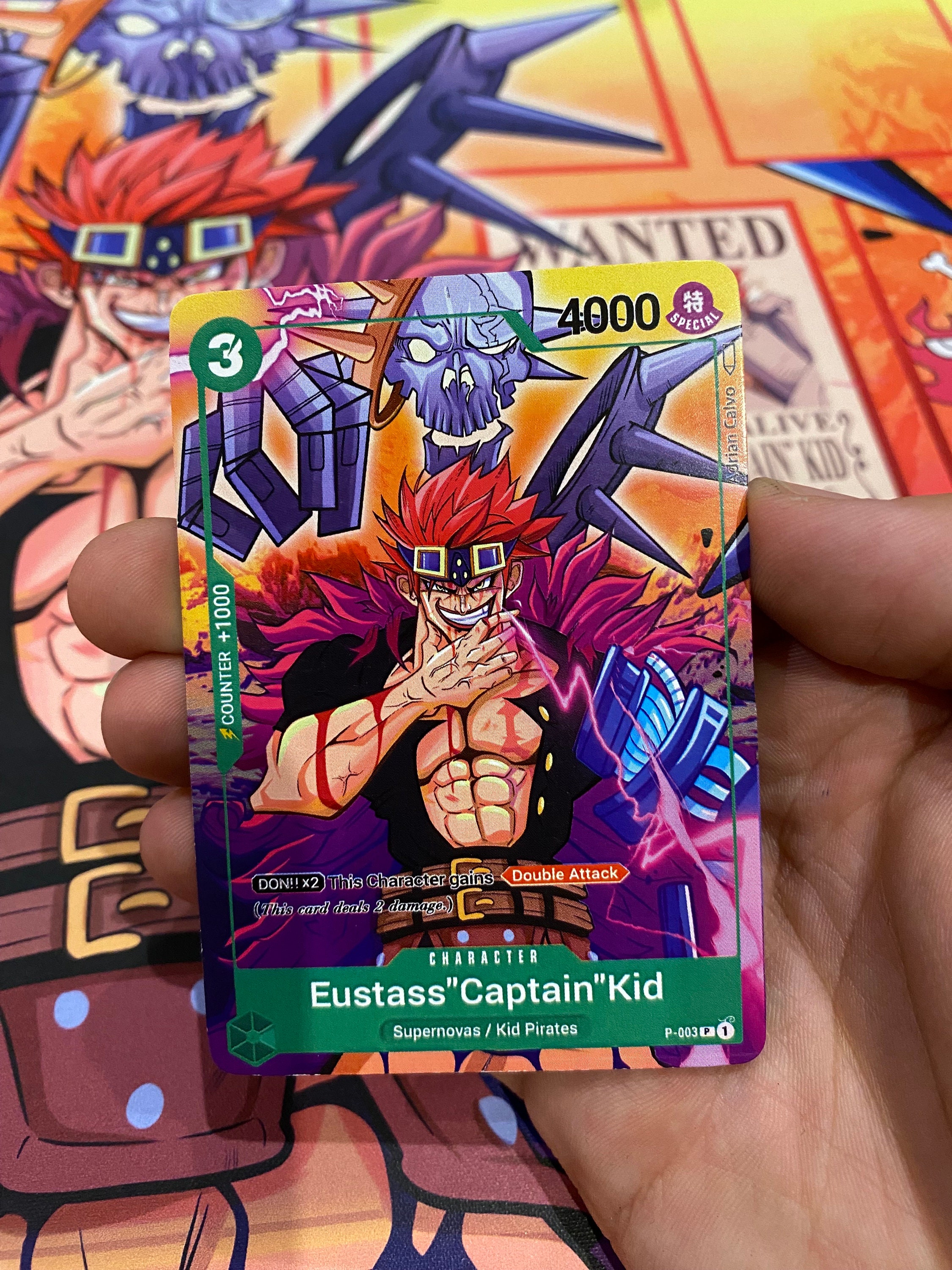 Custom Card Eustass Captain Kid / TCG / Character 