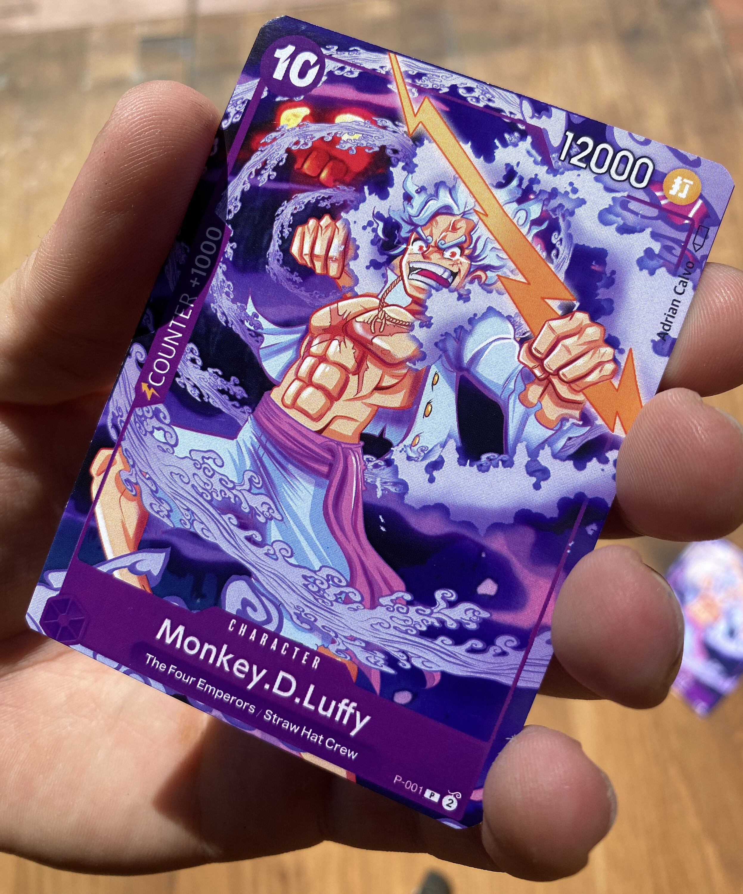 Custom Luffy Gear 5 Card / TCG / Character 