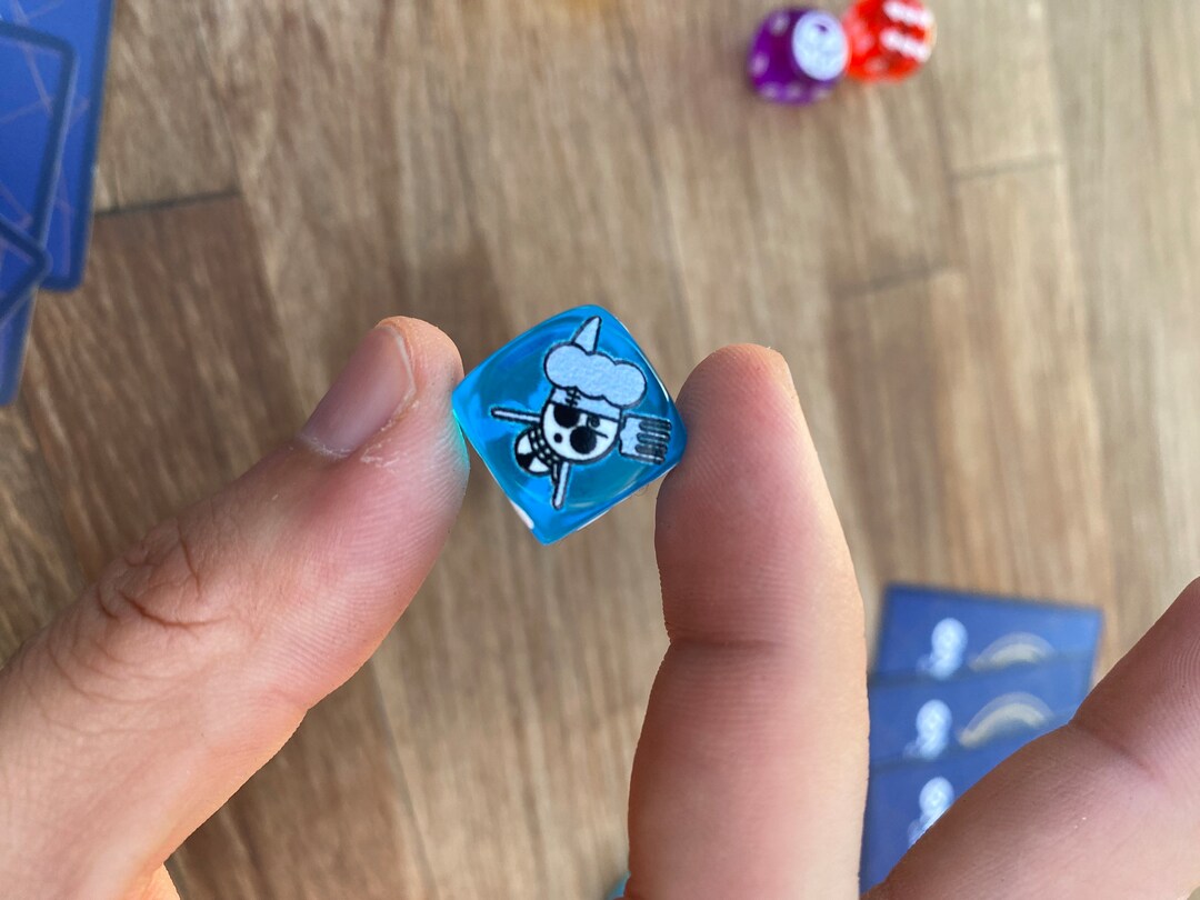 Custom Dice One Piece TCG Gameboard Dice Present Etsy