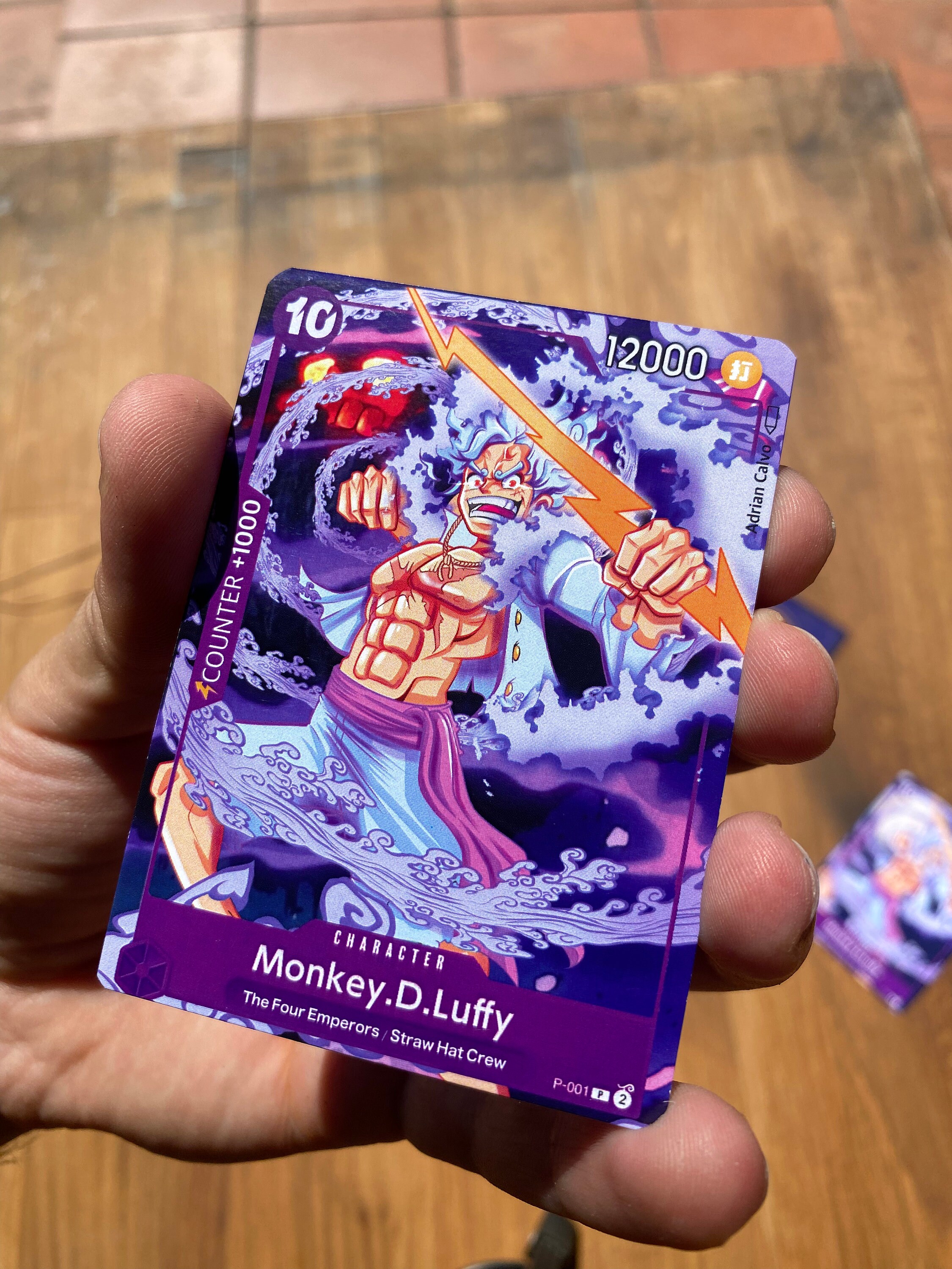 Custom Luffy Gear 5 Card / TCG / Character 