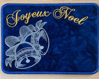 Joyeux Noel Mug Rug
