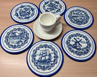 Delft Blue Coasters
