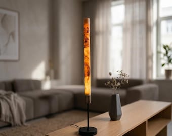 Serene Slim Light - Table Lamp - Wood Lamp - Veneer Lamp - Vitality - Wood Table Lamp - Lighting - Modern Lamp - Slim Lamp - Poplar Burl
