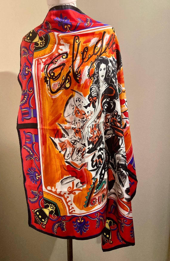 Amazing Vintage 1991 Gianni Versace Large Square … - image 6