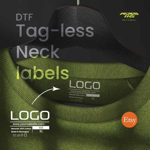 Heat Transfer Labels Etsy