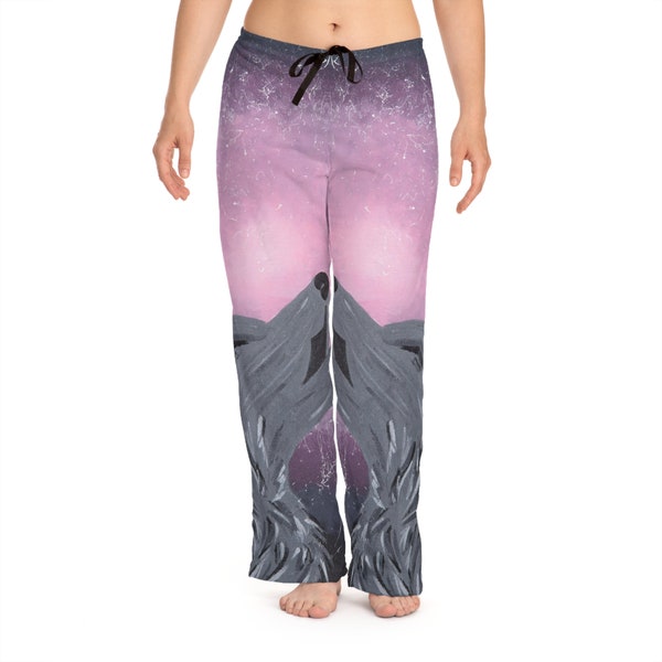 Mystical Wolf Women's Pajama Pants | Lauren Elaine Signature Series