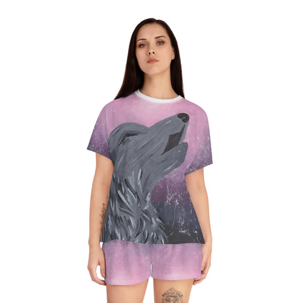 Mystic Howl Wolf Pajama Set | Lauren Elaine Signature Series