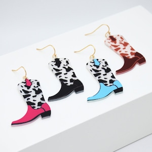 Cowboy Boot Earrings, Cowgirl Earrings, Western Earrings