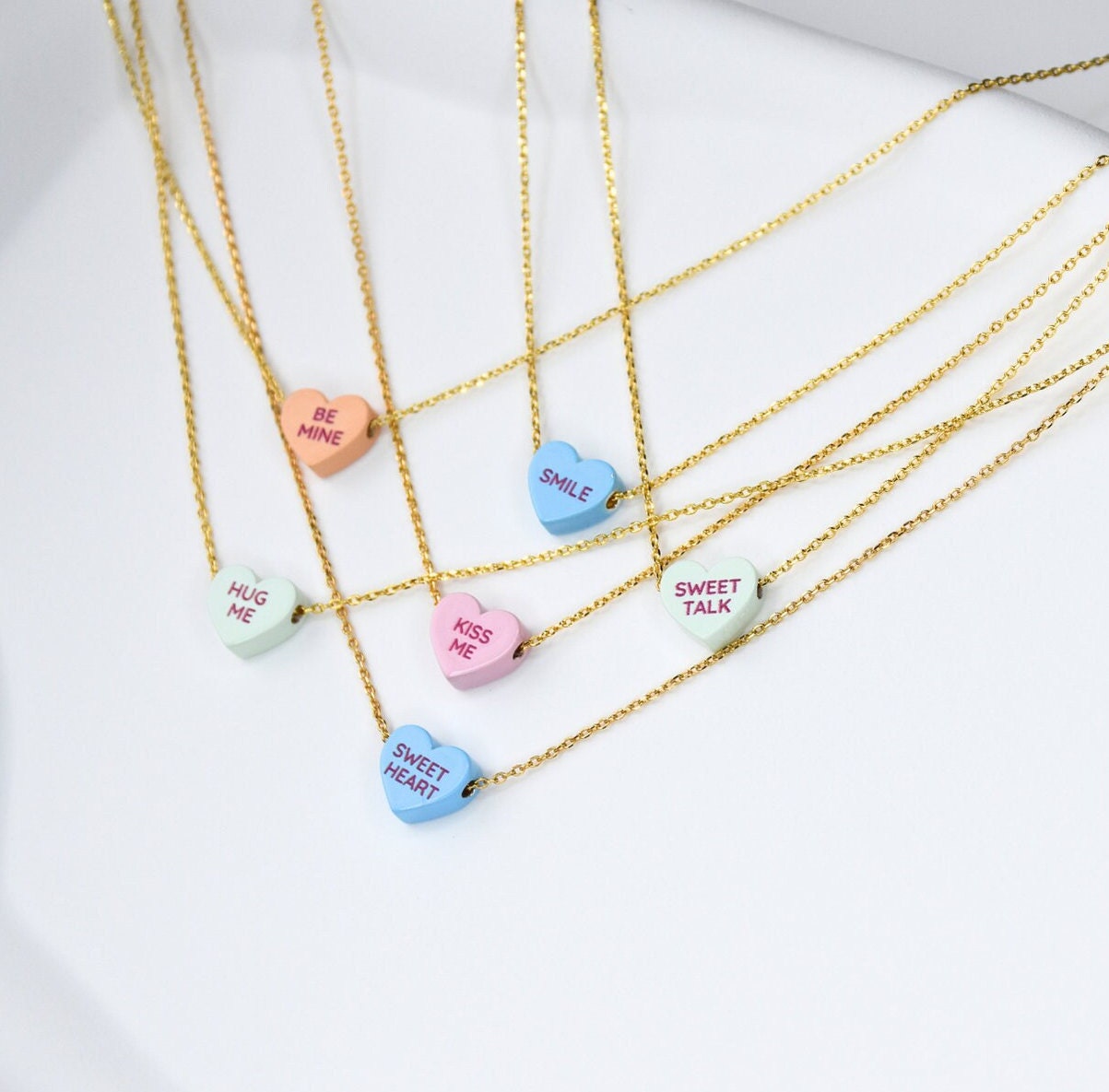 Conversation 2024 heart necklace