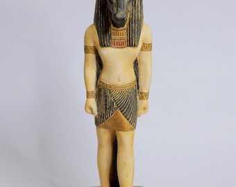 古代エジプト彫刻像：アピス牛豊穣の神手作り彫刻石コレクション