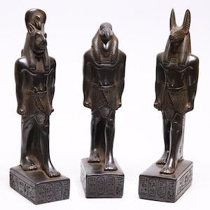 古代エジプト彫刻像：アピス牛豊穣の神手作り彫刻石コレクション