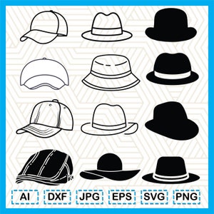 Hat svgs bundle / hat svg bundle / hat png / hat clipart / hat svgs bundle