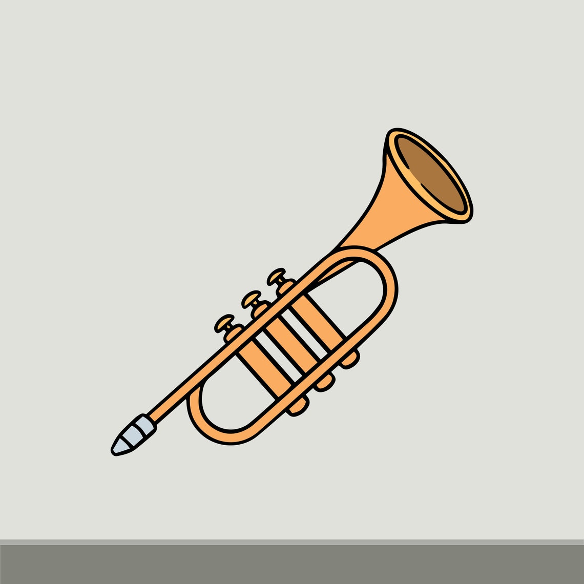 Trumpet Bundle SVG \ Trumpet Cut File \ Trumpet Clipart \ Trumpet PNG ...