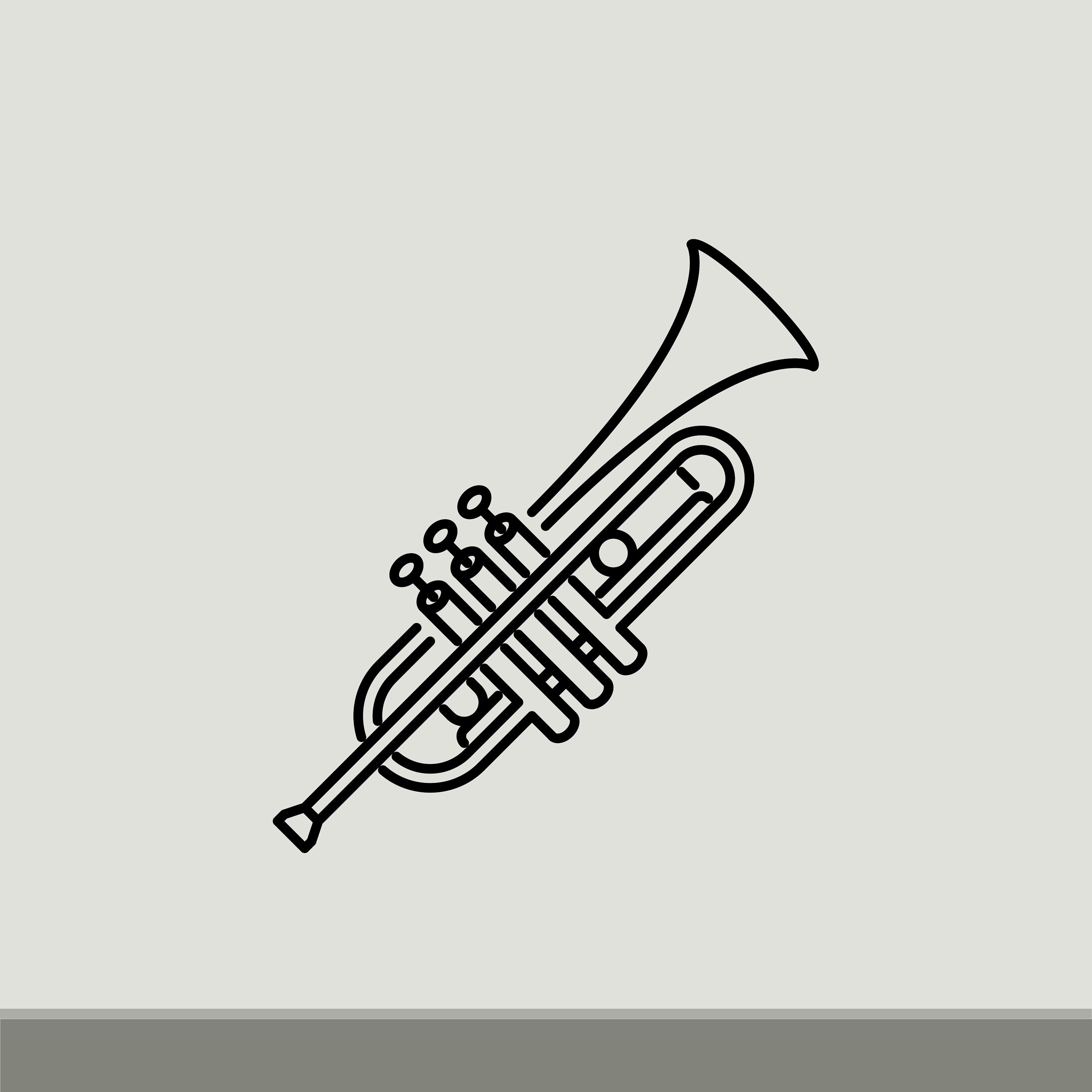 Trumpet Bundle SVG \ Trumpet Cut File \ Trumpet Clipart \ Trumpet PNG ...