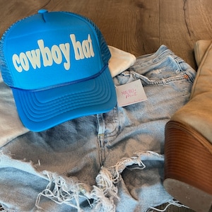 Cowboyhut Country-Konzert-Trucker-Hut, Country-Cowboyhut, Country-Musik-Outfit, Country-Konzert-Outfit, Damen-Trucker-Hut, Morgan Wallen