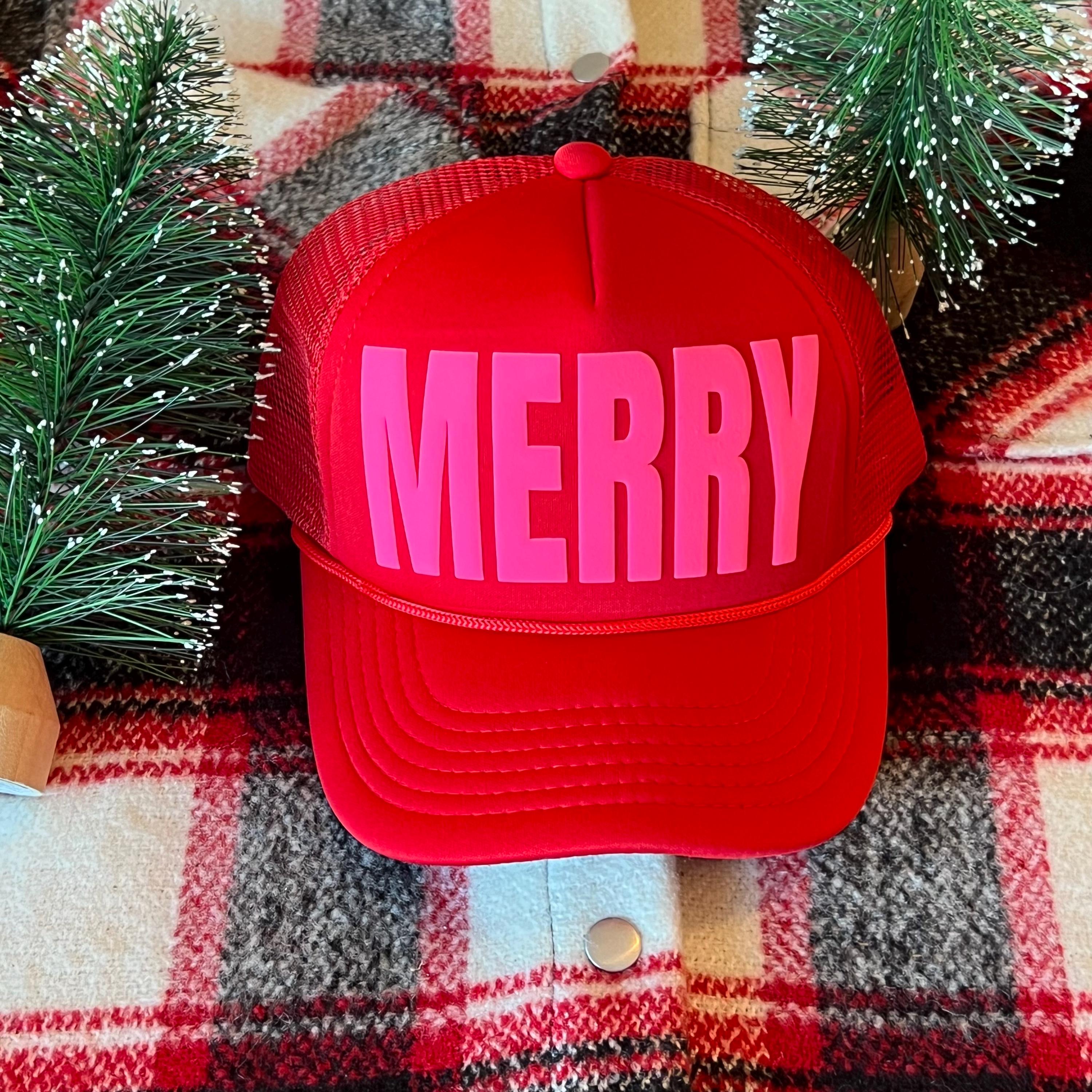 Holiday Tree Trucker Hat main image 1