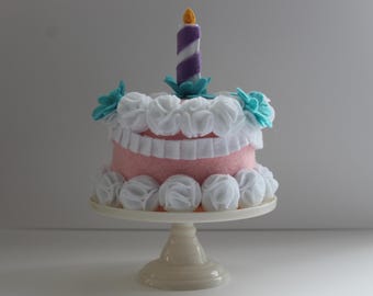 Alice In Wonderland, Alice In Wonderland Cake, Felt Food, Onederland Birthday, 1st Birthday, Birthday Decor, Play Kitchen, Felt Cake