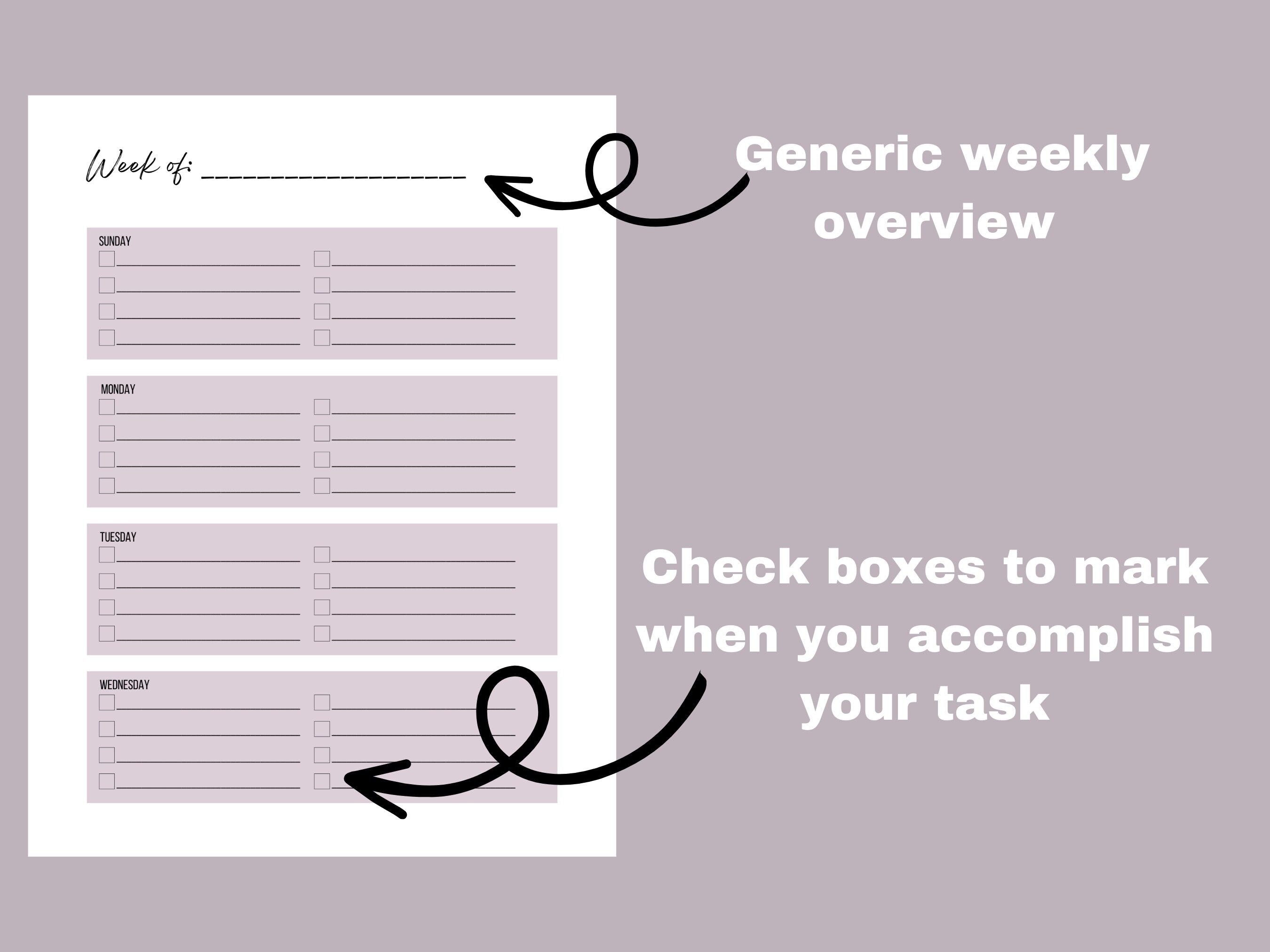 Editable Scripture Based to Do List, Edit in Canva, Weekly/monthly ...
