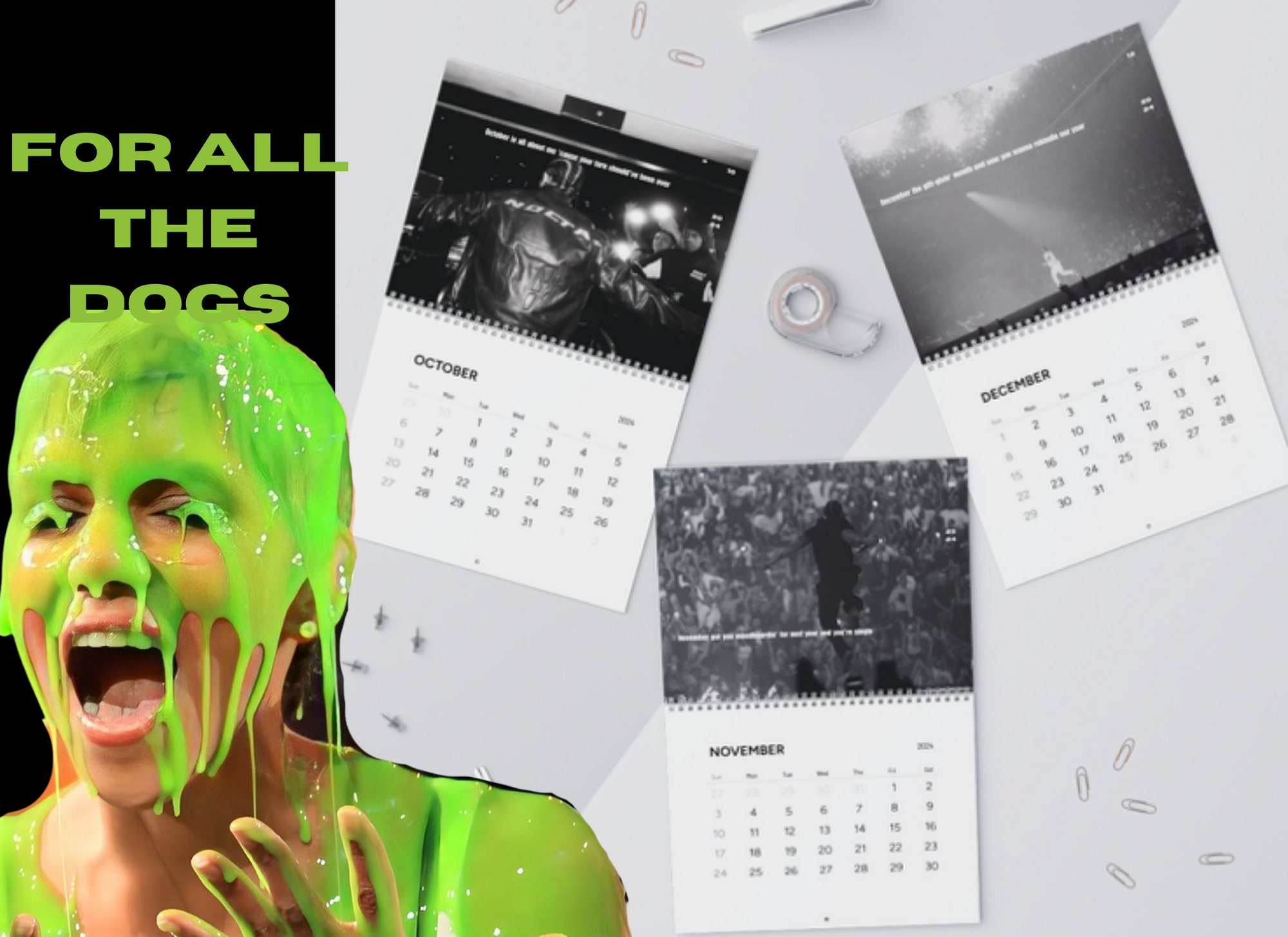 Drake SYO 2024 Calendar, SYO 2024 Calendar, For All The Dogs 2024