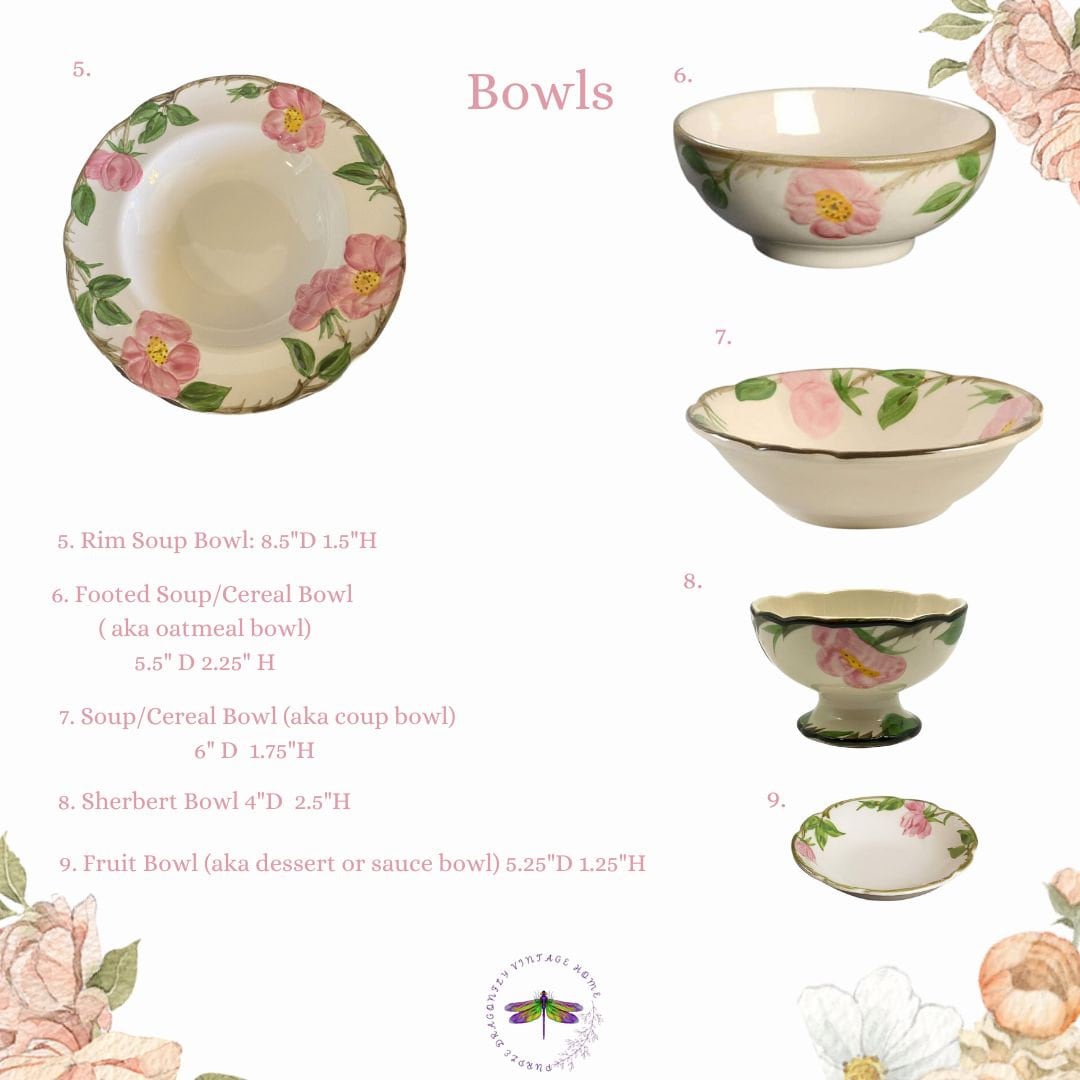 フランシスカン　デザートローズ　ビンテージ　6点セット il_1080xN.6107494865_2ebj.jpg