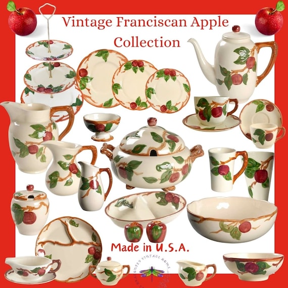 Vintage Franciscan Apple Dinnerware *made in USA* Replacements