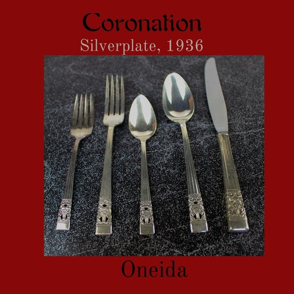 Coronation 1936 Silverplate * Replacements* Vintage Oneida Community Flatware * Free Shipping