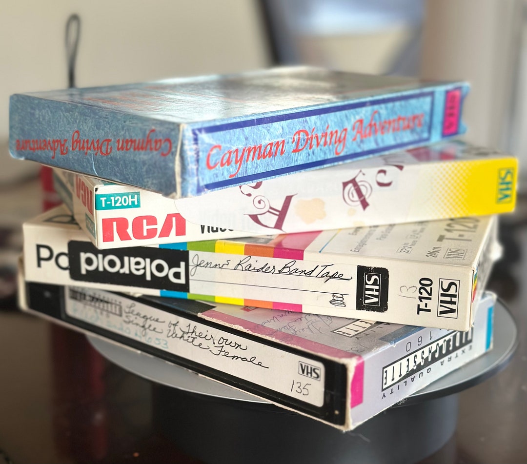 VHS/DVD Video Transfer and Color Enhancement Etsy Canada