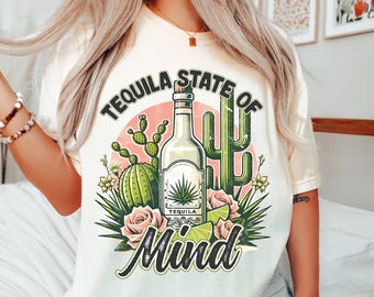 Tequila Sublimation Design Boho Sublimation Western PNG Country PNG Cowgirl PNG Summer T-shirt Digital Download