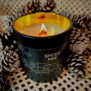 Spiced Pine - Hand Crafted Coconut Wax Candle
