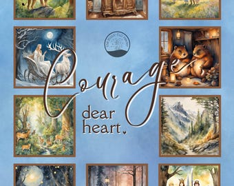 Narnia Aquarell Kunstdrucke: C.S. Louis Kinderbuch (Digitaler Download)