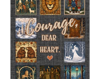 Narnia Folk Art Prints: 10 individual prints (Digital Download)