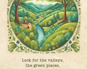 Narnia Quote Art: Print Magician's Nephew (digitale download)