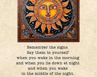 Remember the Signs | Chronicles of Narnia Quote art | The Silver Chair | Lucy & Aslan | CS Lewis quotes