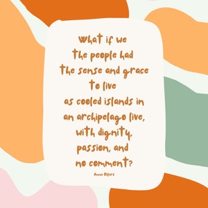 Annie Dillard Quote Digital Print - Archipelago - No Comment - Inspirational Wall Art - Minimalist Typography - Printable Home Decor