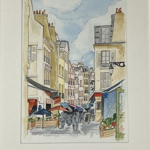 Custom Watercolor Art - Handmade Paintings Of Your Favorite Cities Around The World