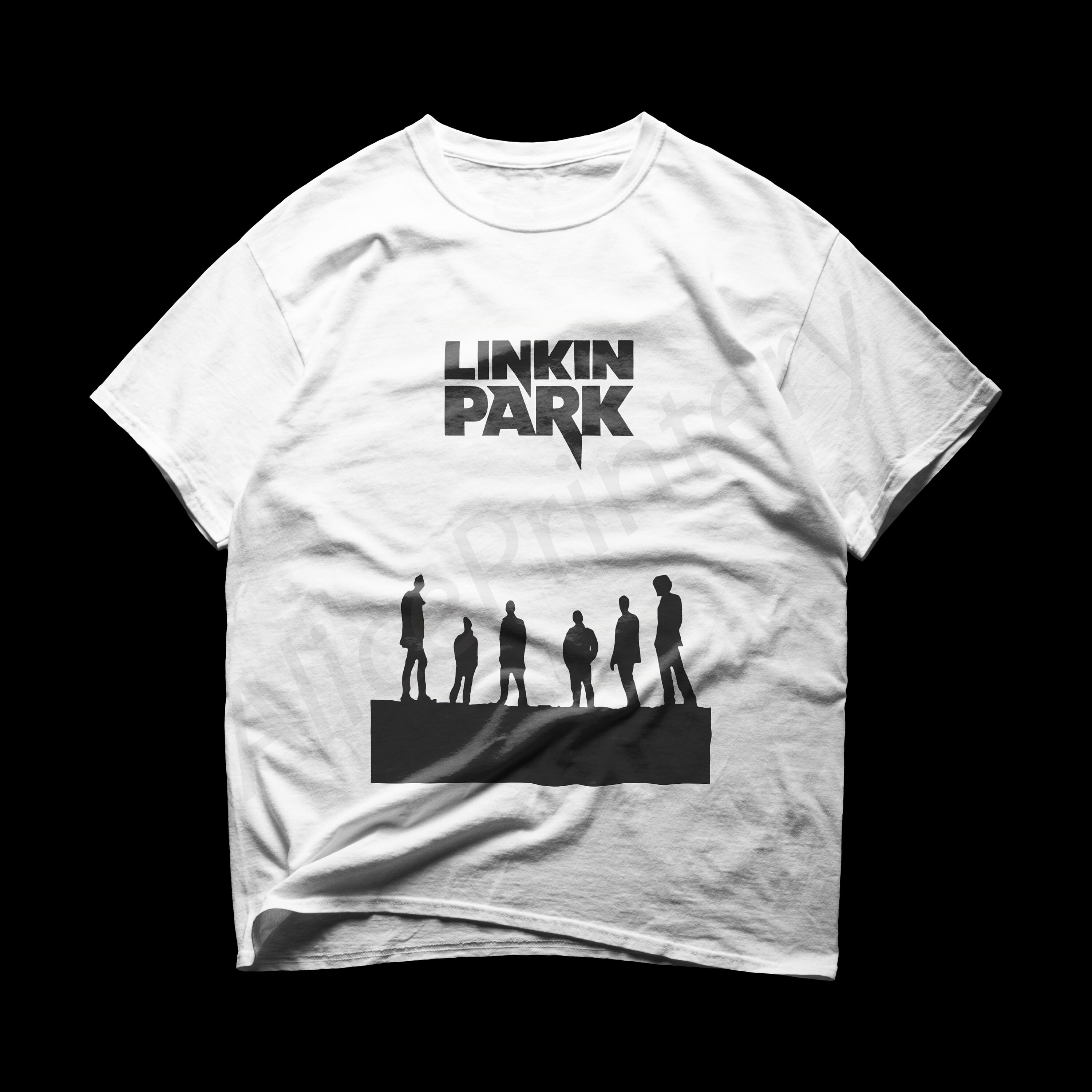 Linkin Park Tshirt Rock Band Shirt Cotton Tee Etsy