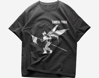 Linkin Park T Shirt Officiel T-shirt Linkin Park Unisexe - Taille L - Noir - Neuf Avec étiquettes - Coton 100% Taylor Swift Merch