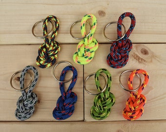 Figure 8 Climbing Rope Keychain - 4mm