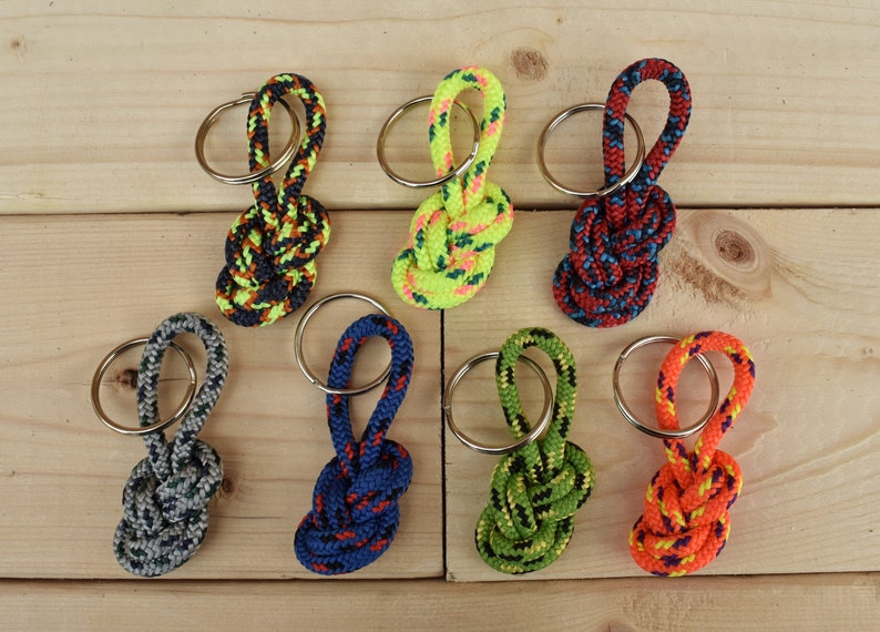 Figure 8 Climbing Rope Keychain 4mm - Etsy