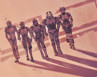 Clone Force 99 | 8x10 Art Print