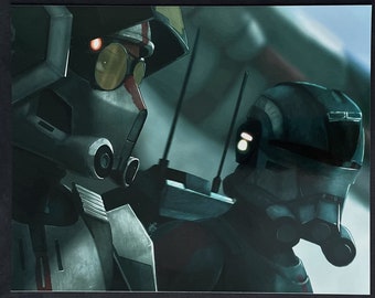 Tech & Echo | 8x10 Art Print