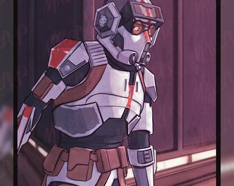 Tech Purple | 8x10 Art Print