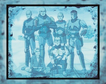 We're a Family | 8x10 Art Print