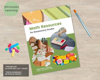Elementare Mathe-Hilfsmittel (Kindergarten bis 5.Klasse) Arbeitsblätter zum Ausdrucken