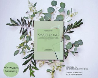 **SMART Ziele Arbeitsbuch für Teenager und Erwachsene: Druckbare Ziele setzen (Digitaler Download)**