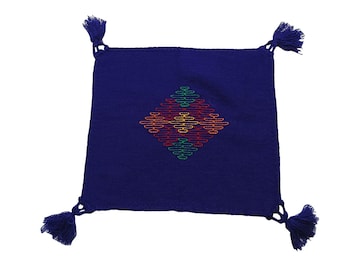 Moroccan Handmade Pillowcase with Pompons