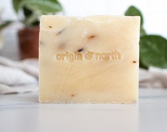 Lavender Orange Soap Bar, All Natural Soap