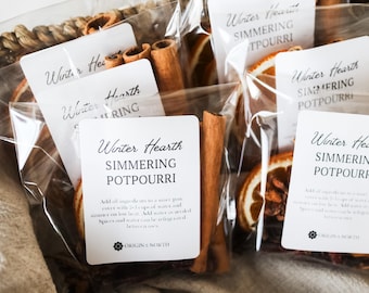 Winter Hearth Simmer Pot Kit