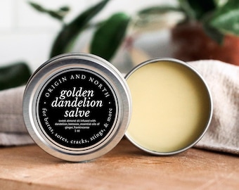 Golden Dandelion Herbal Salve